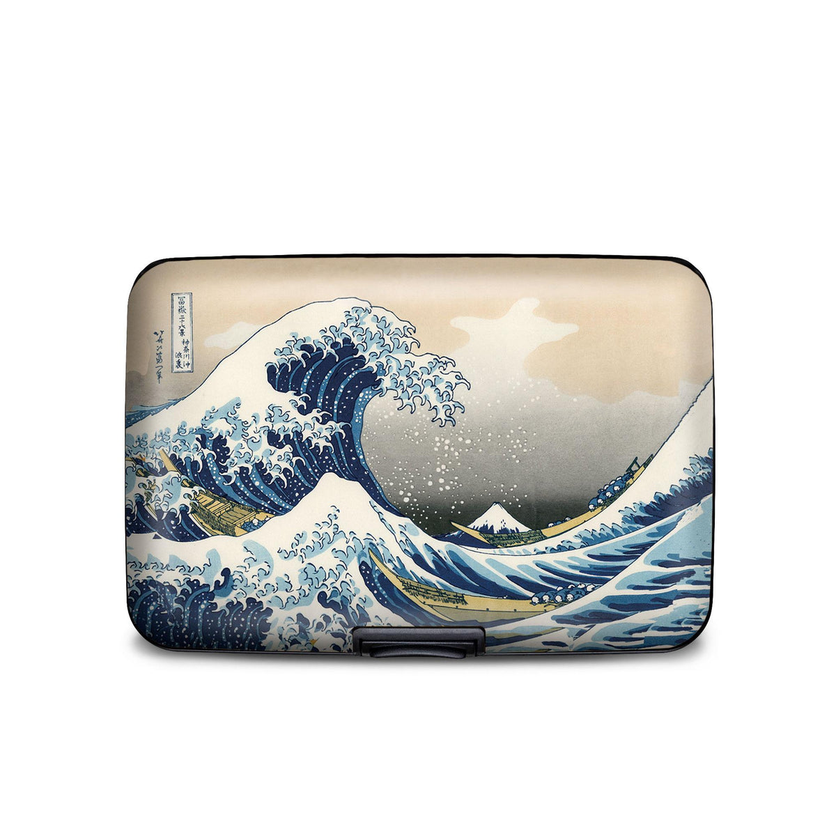 Hokusai The Great Wave off Kanagawa RFID armored wallet