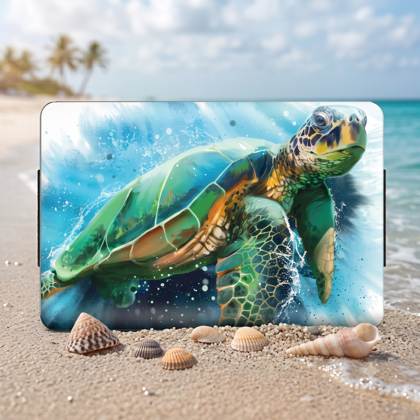 Sea Turtle RFID armored wallet