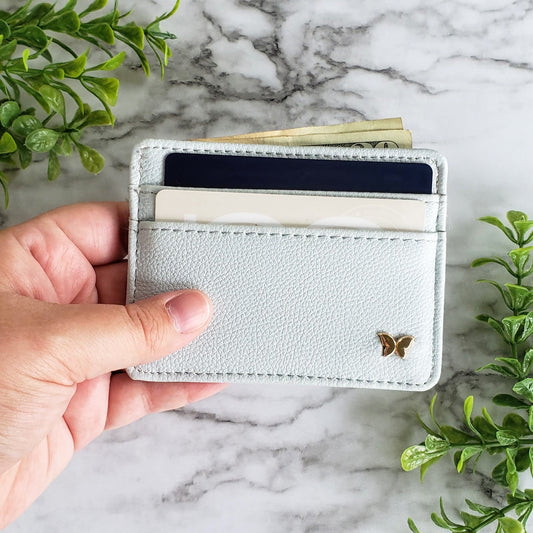 Sky Blue Slim Wallet