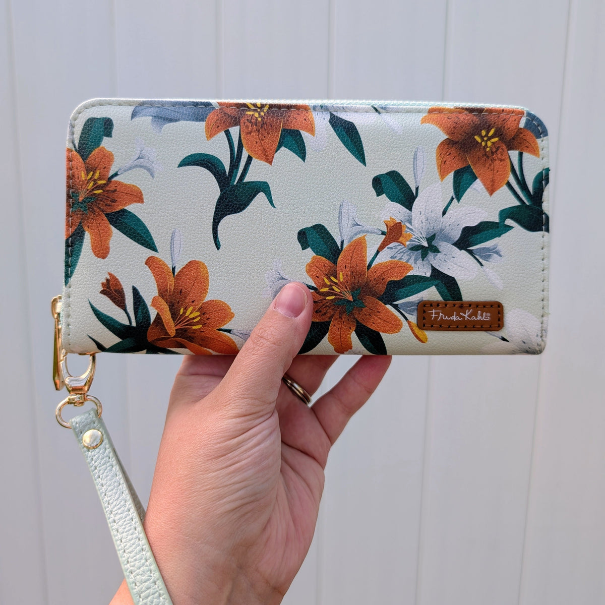 Frida Kahlo Tiger Lily Wristlet Wallet
