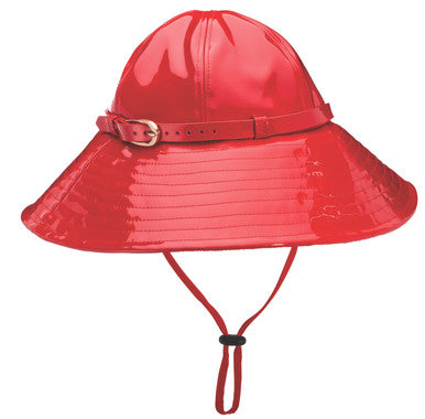 Vinrella Rain and Sun Hat - Red Patent
