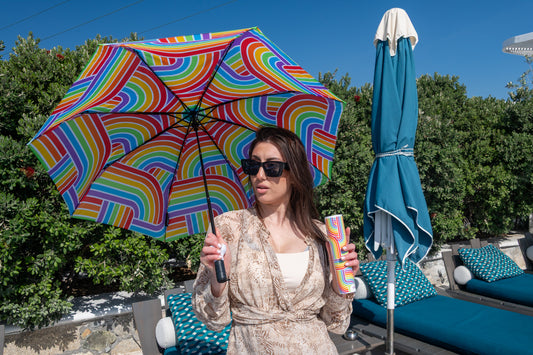 A Burst of Color for Beach Days: Rainbow Reverie