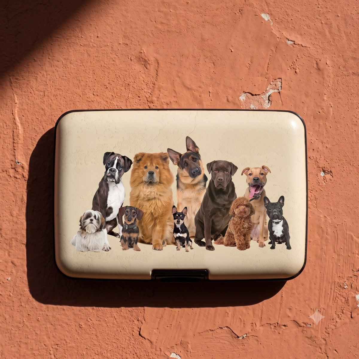 Dog Breeds RFID Armored Wallet lifestyle photo