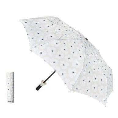 Nikki on Grey Umbrella in a Bottle