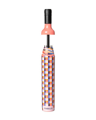 Vinrella Umbrella in a Bottle - Checkers