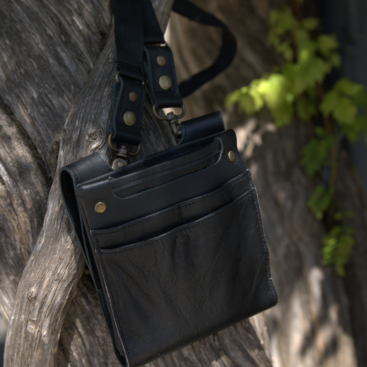Leather Garden Tool Bag