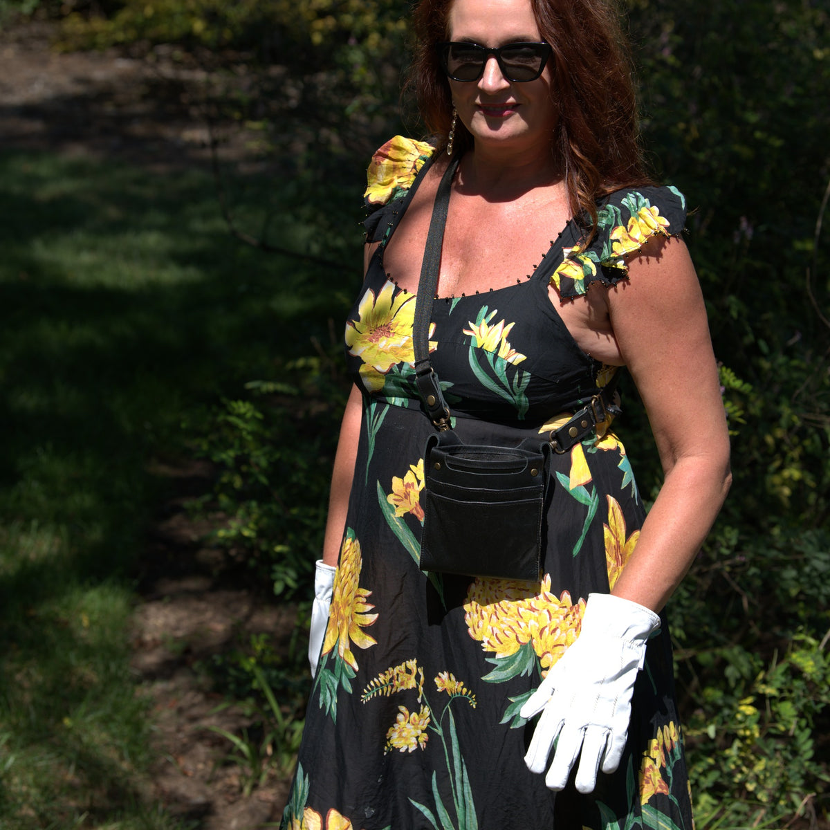 Leather Garden Tool Bag