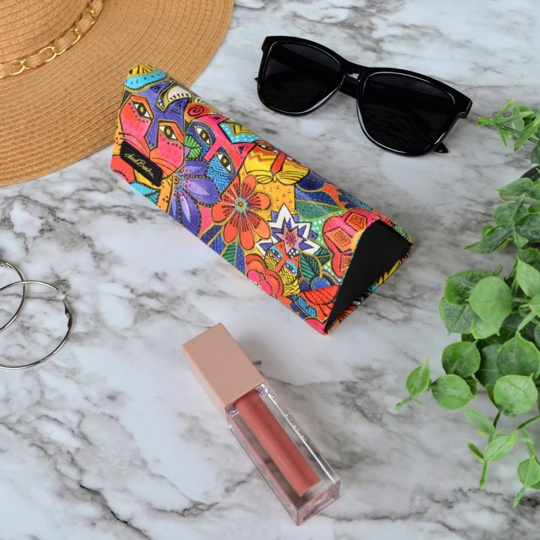 Laurel Burch Laurel's Garden Eyeglass & Sunglasses Case