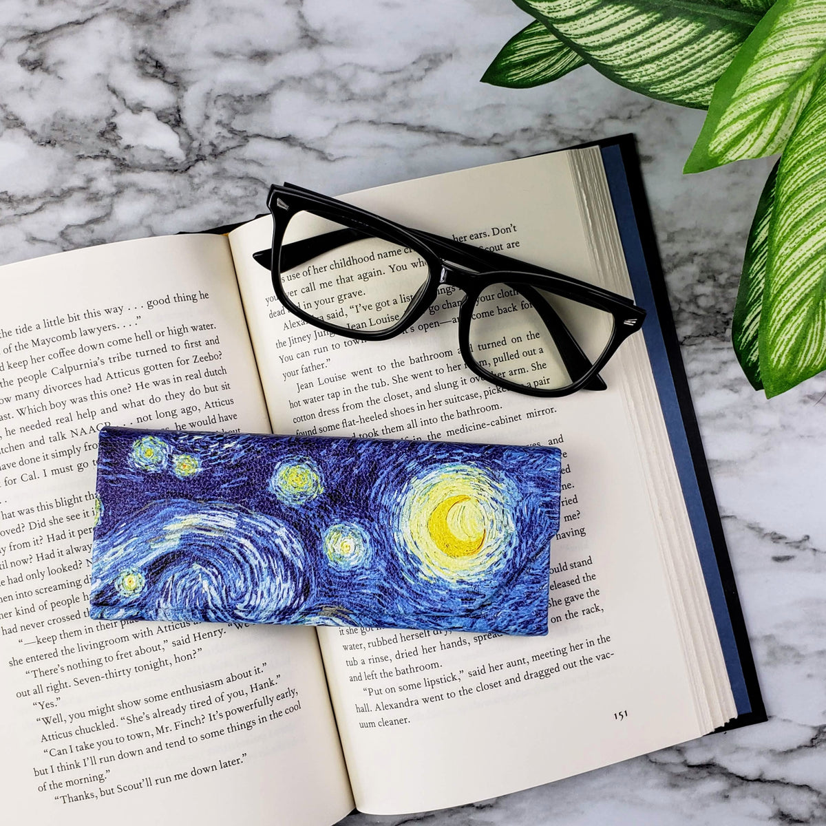 Van Gogh Starry Night Eyeglass & Sunglasses Case