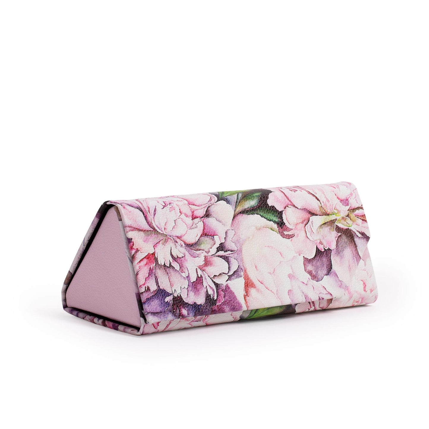 Peonies eyeglass and sunglasses case