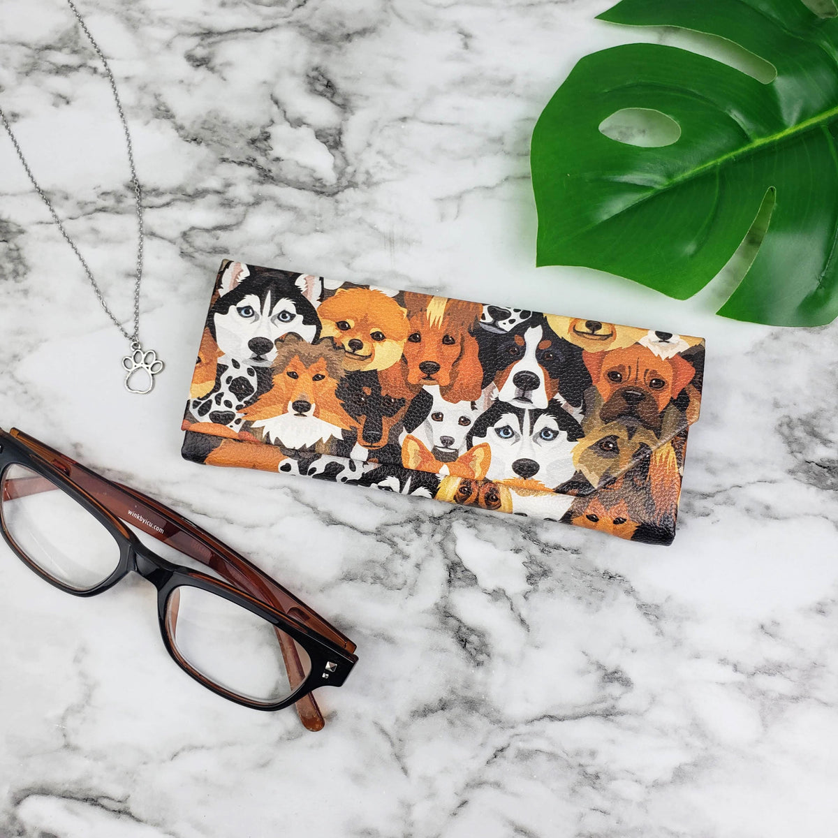 Canine Cousins Eyeglass & Sunglasses Case