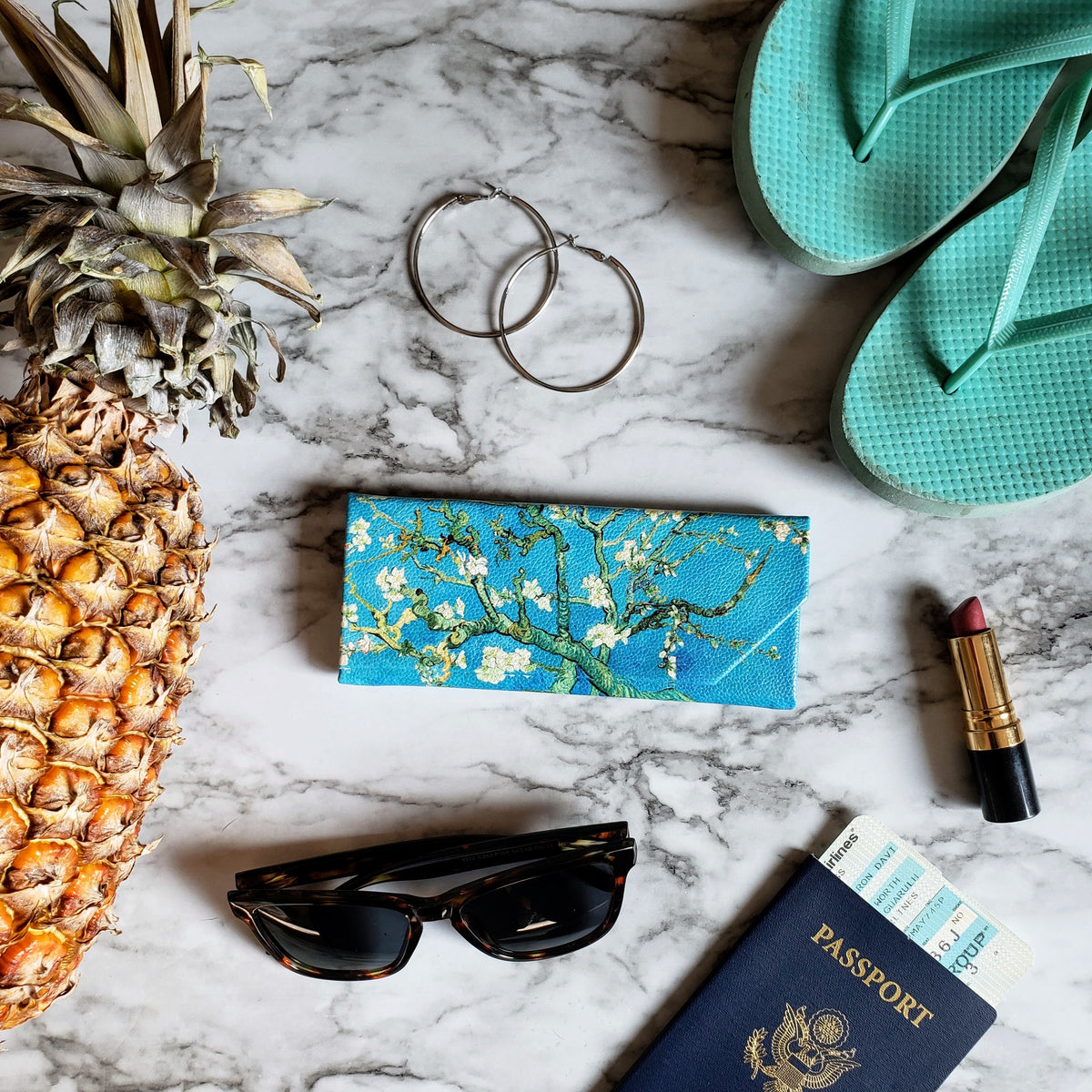 Van Gogh Almond Blossom Eyeglass & Sunglasses Case