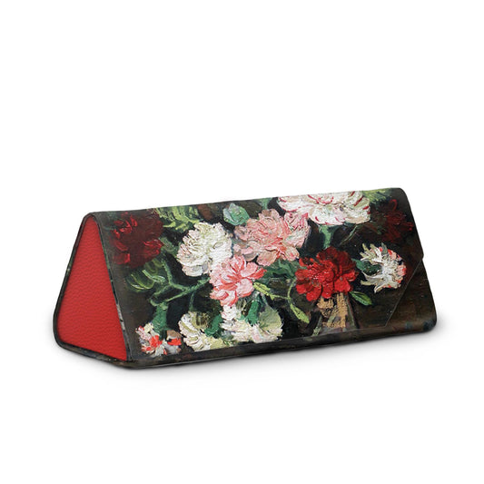 Van Gogh Carnations eyeglass case