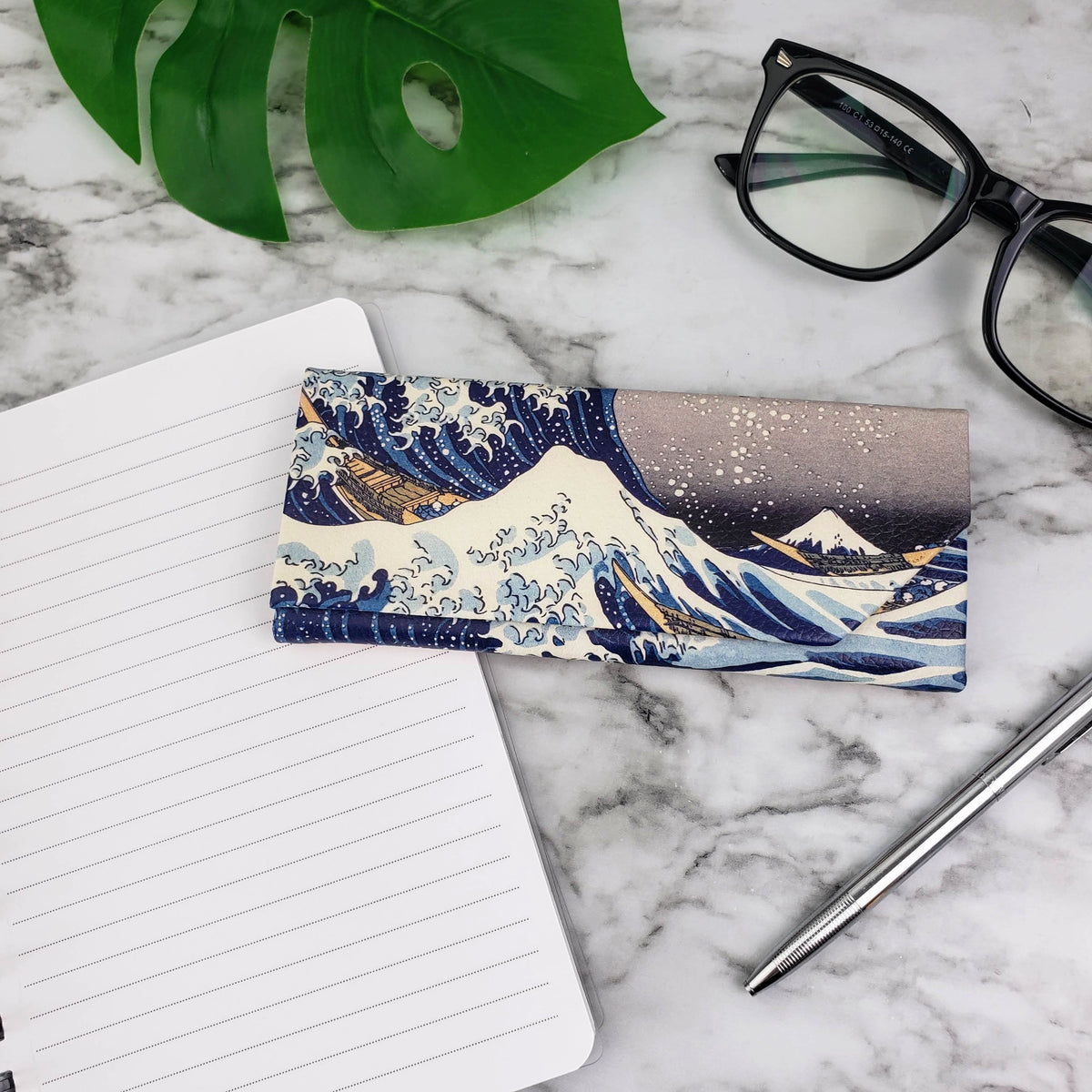 Hokusai The Great Wave Eyeglass & Sunglasses Case