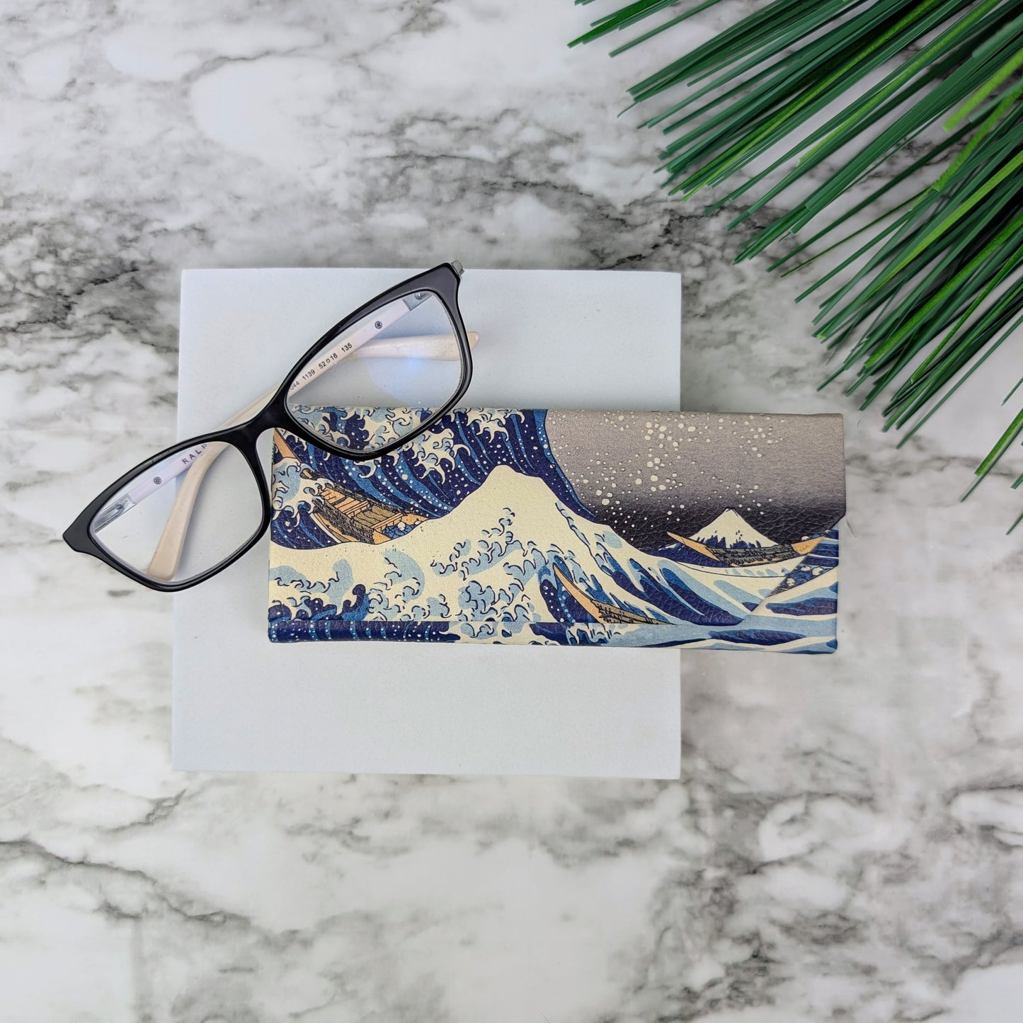 Hokusai The Great Wave Eyeglass & Sunglasses Case