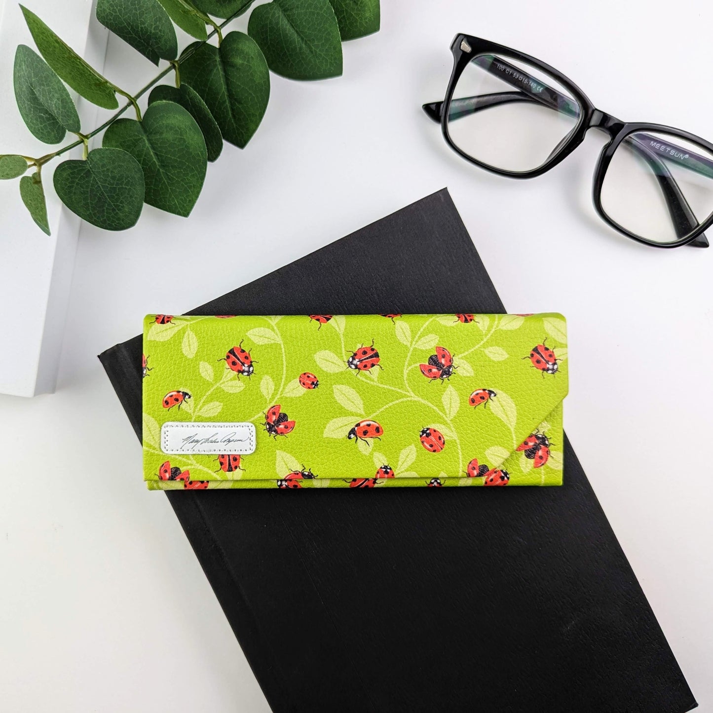 Mary Lake-Thompson Ladybug Eyeglass & Sunglasses Case