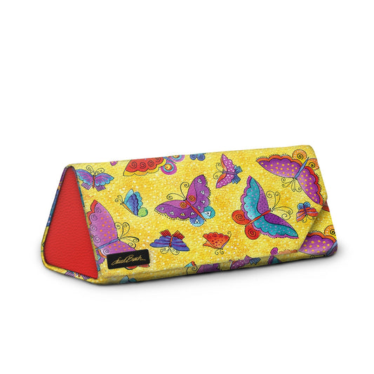 Laurel Burch Flutterbyes eyeglass and sunglasses case