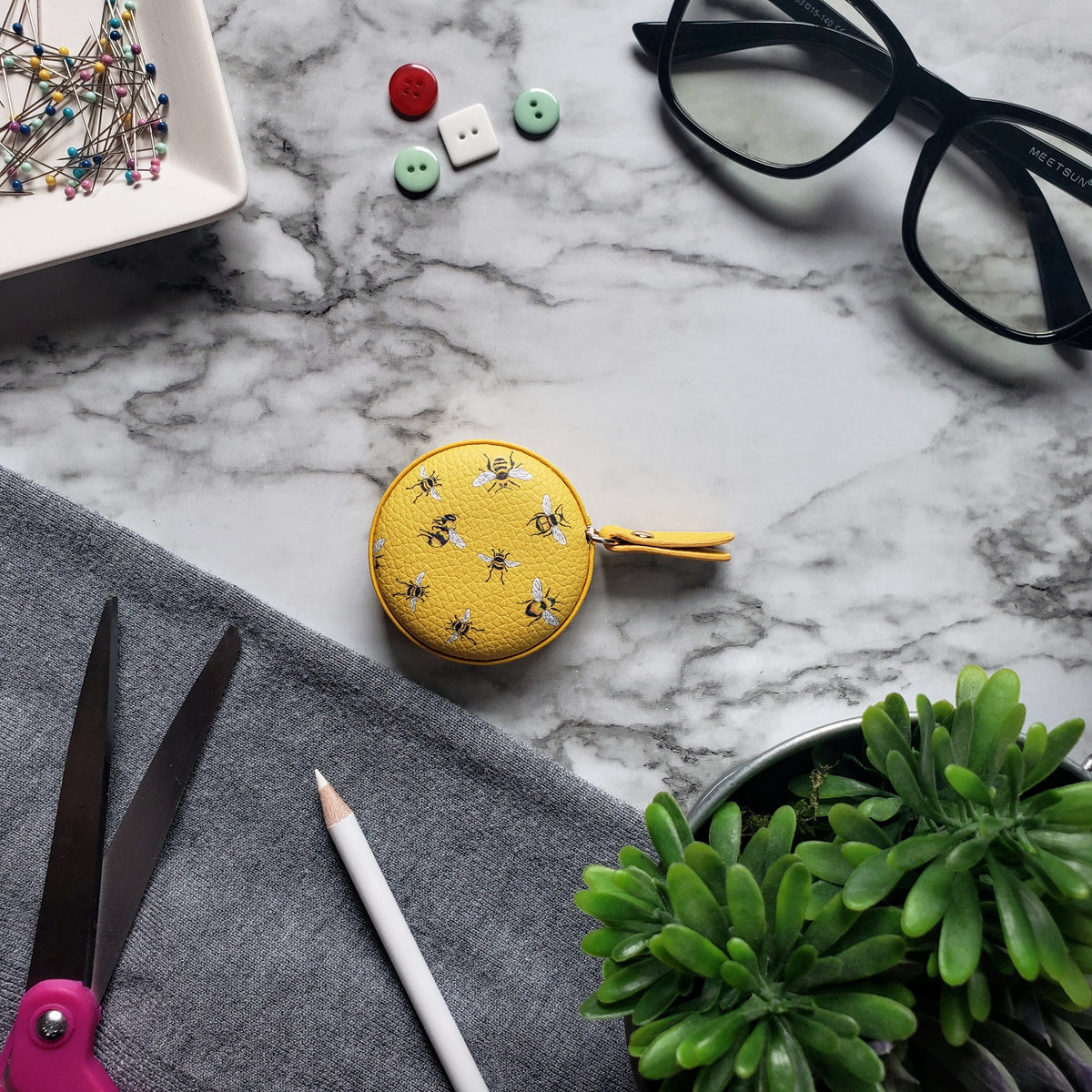 Mary Lake-Thompson Bees Tape Measure