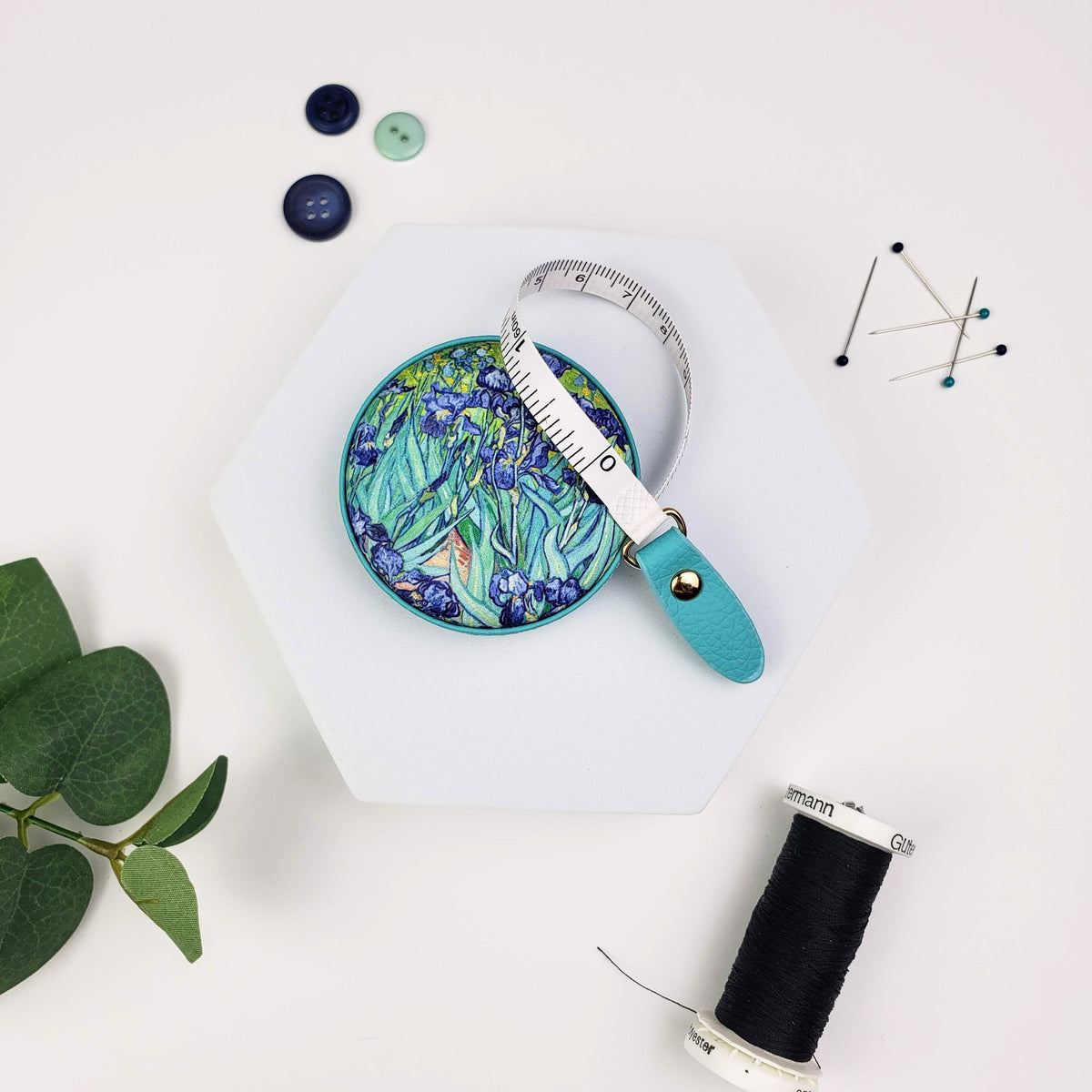 Van Gogh Irises Tape Measure
