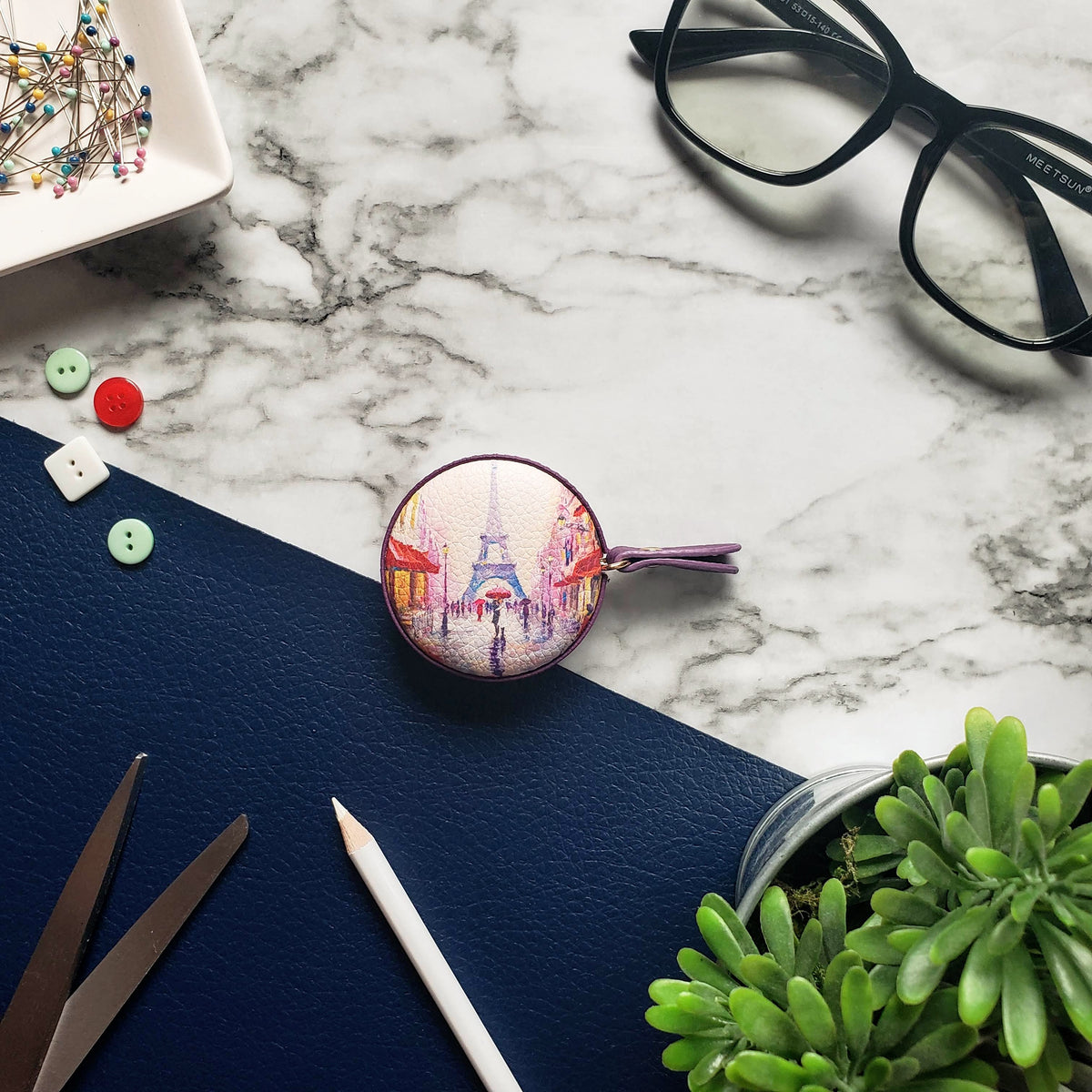 Travel Paris Tape Measure