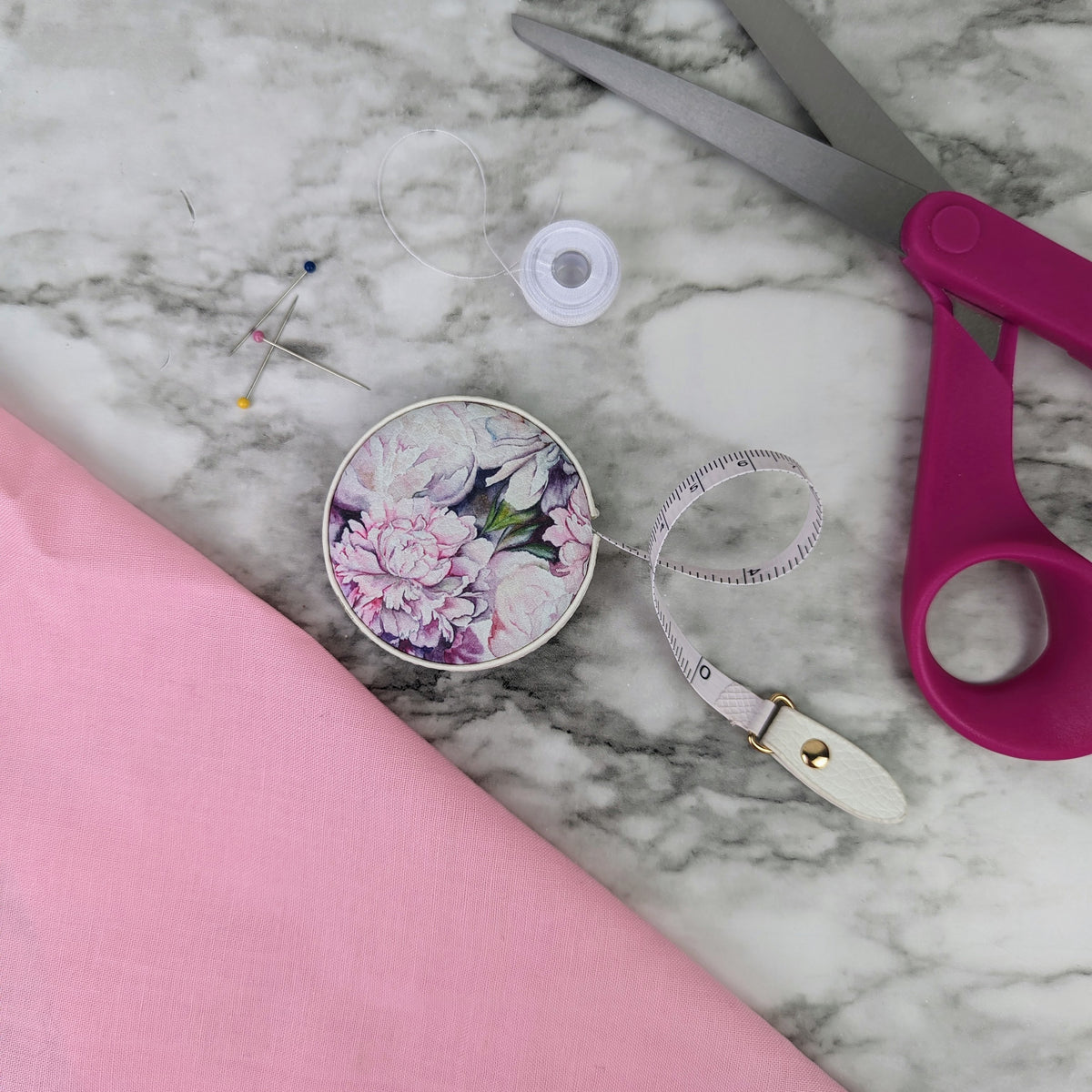 Peonies Tape Measure
