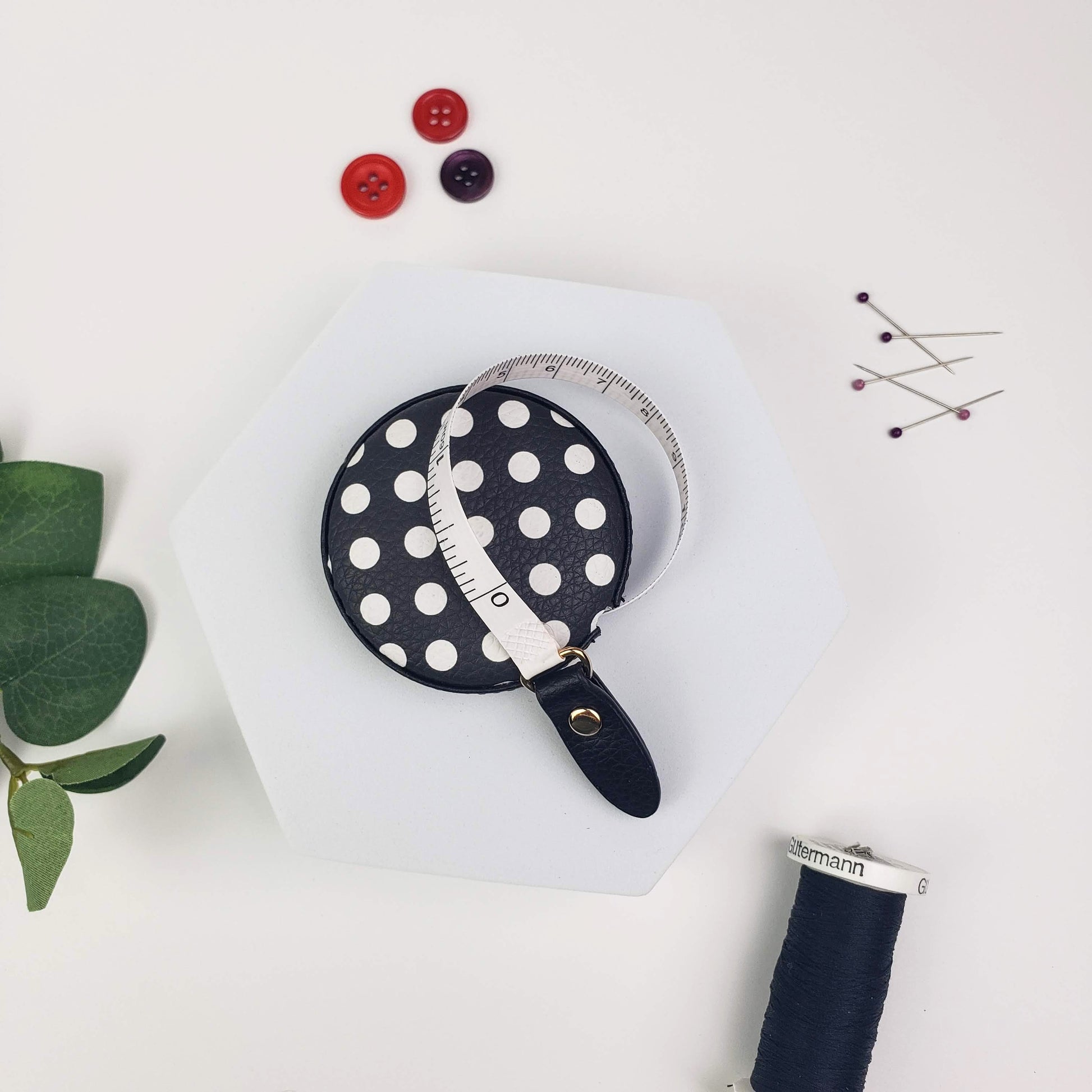 Polka Dot Tape Measure