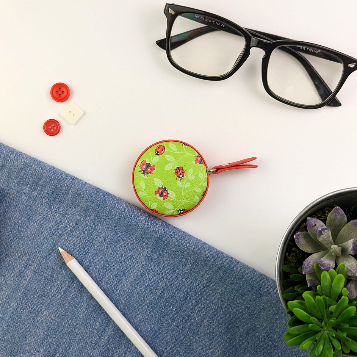 Mary Lake-Thompson Ladybug Tape Measure