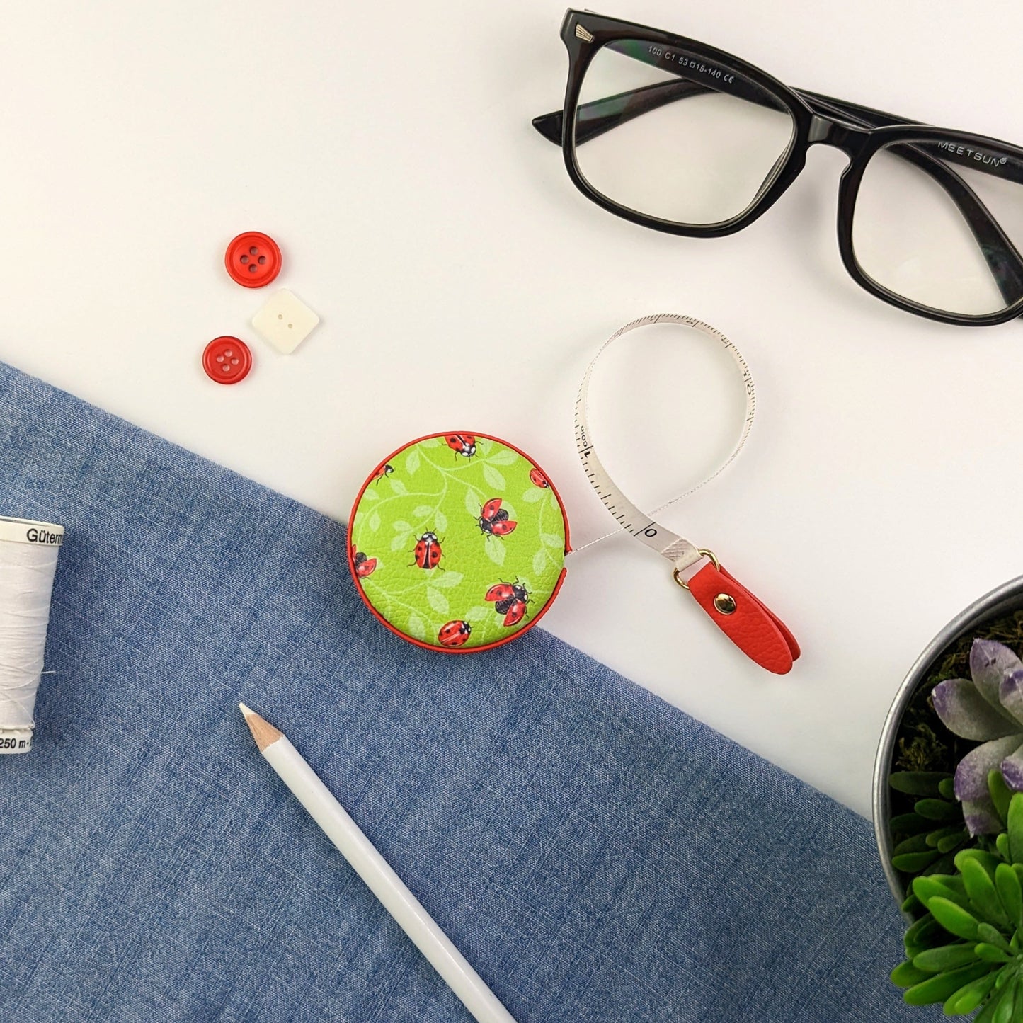 Mary Lake-Thompson Ladybug Tape Measure