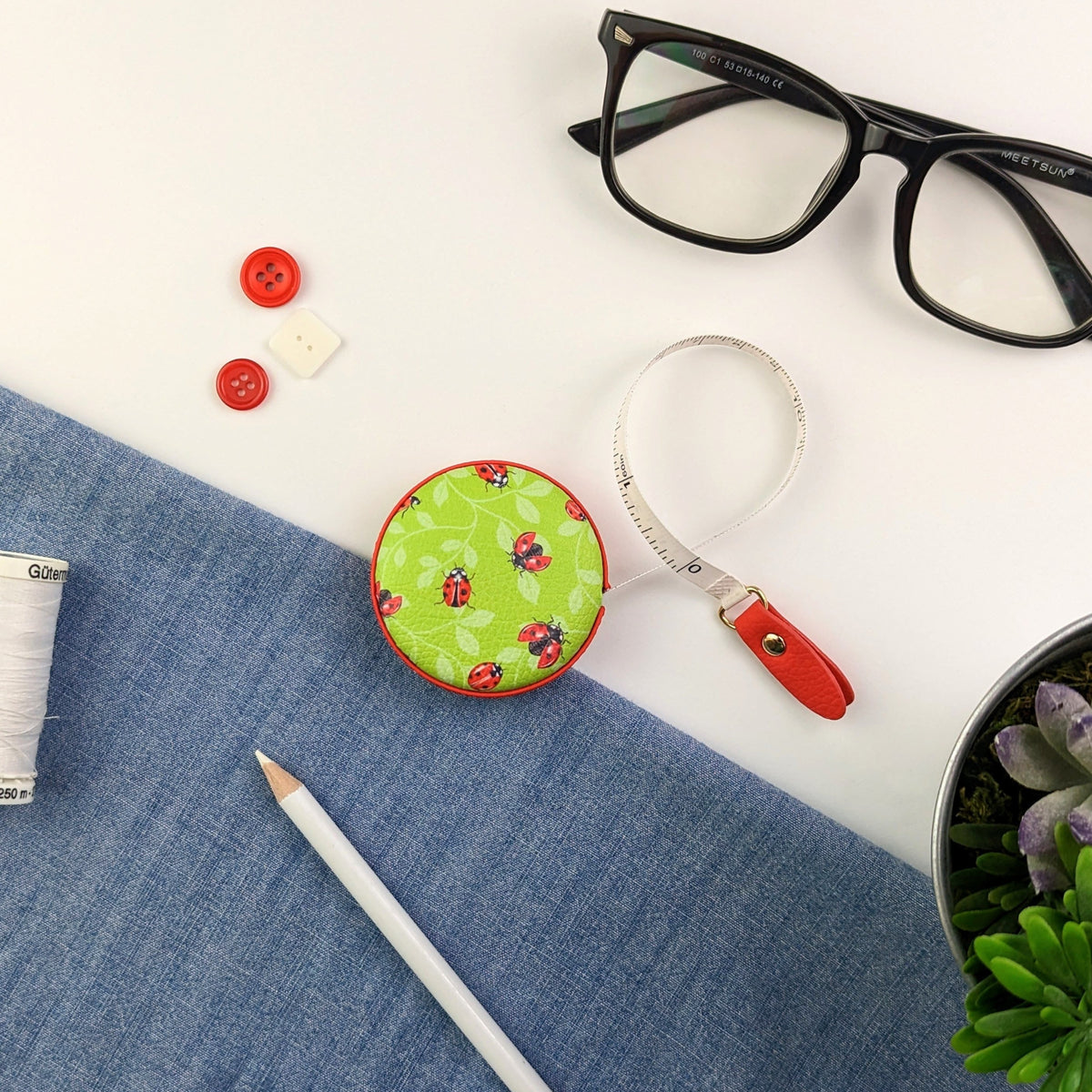 Mary Lake-Thompson Ladybug Tape Measure