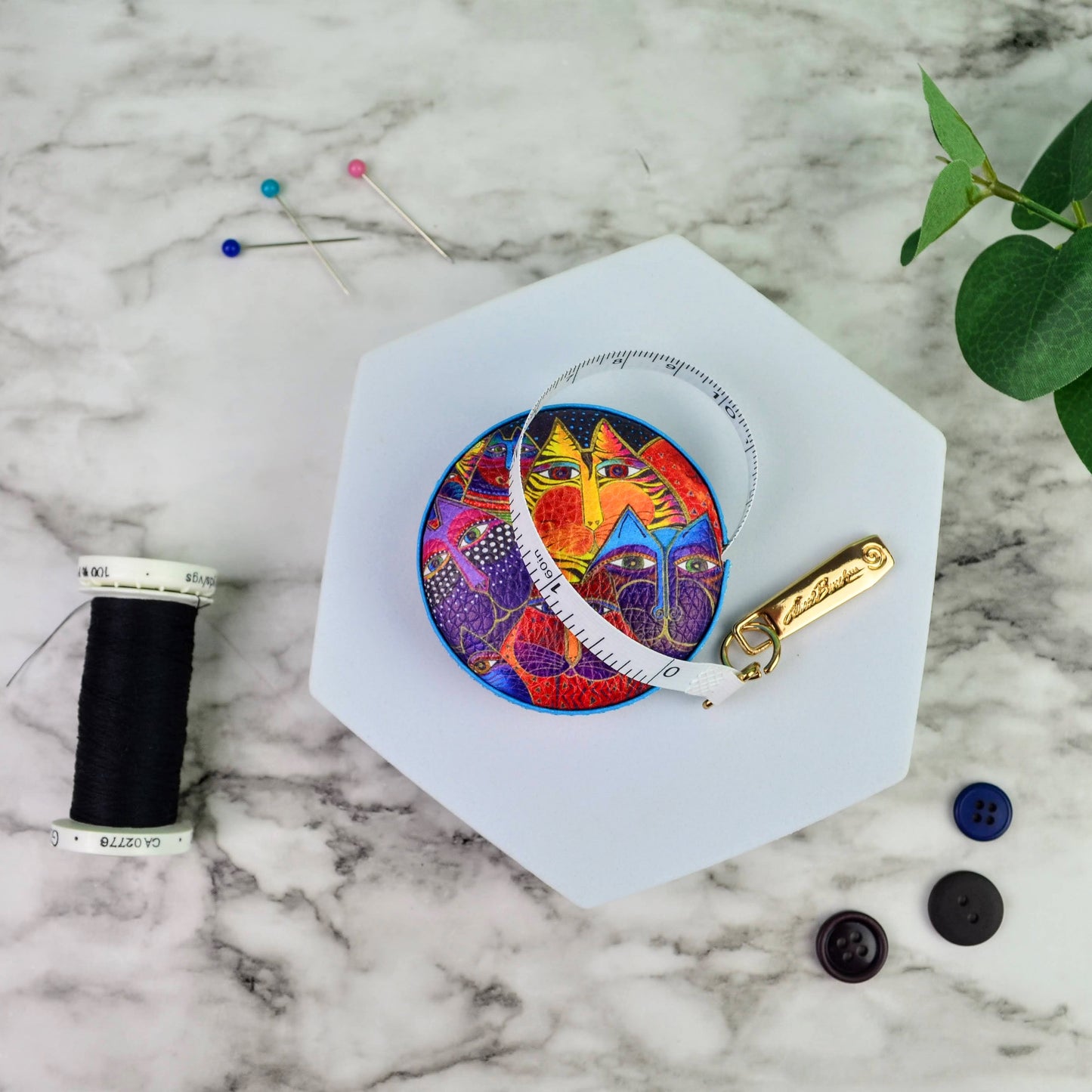 Laurel Burch Fantasticats Tape Measure