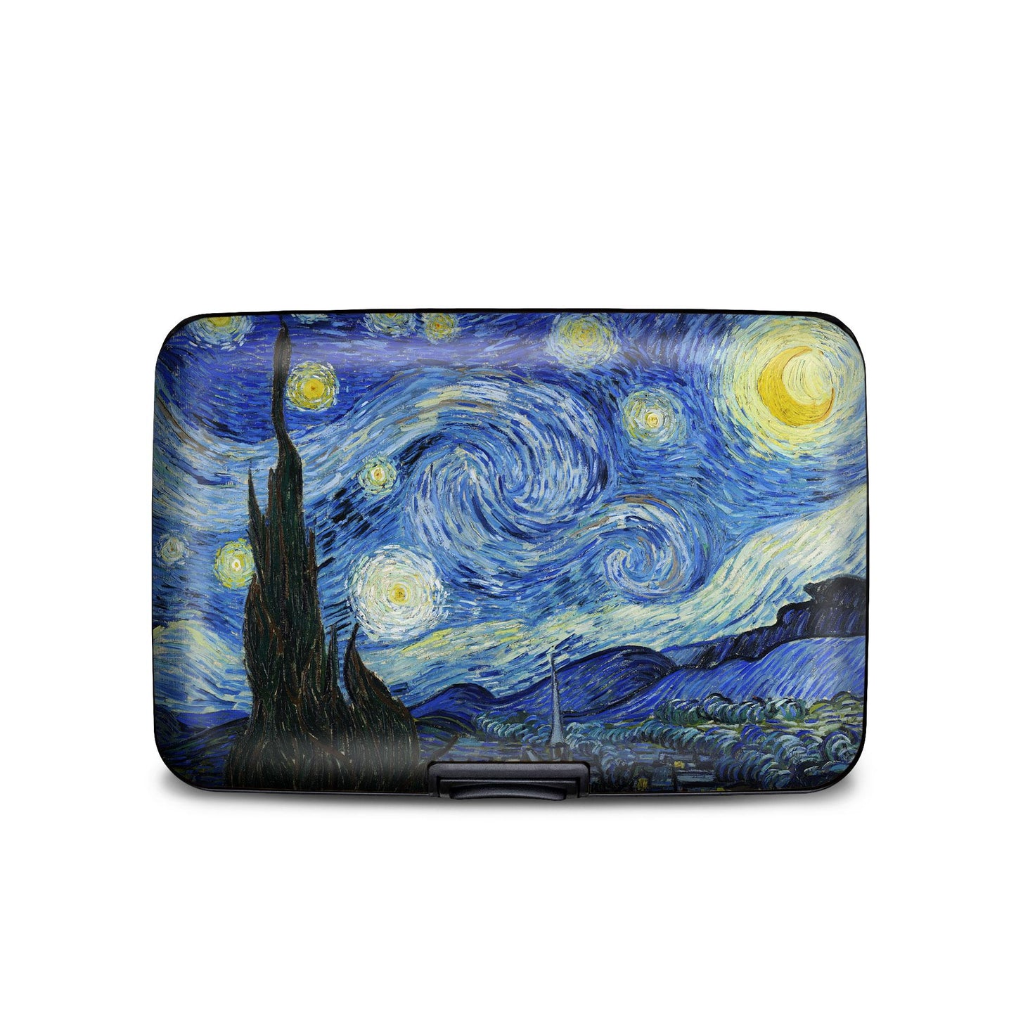 Van Gogh Starry Night RFID armored wallet