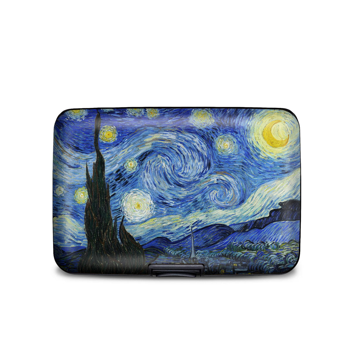 Van Gogh Starry Night RFID armored wallet