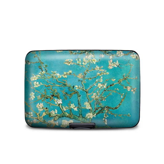 Van Gogh Almond Blossom RFID armored wallet