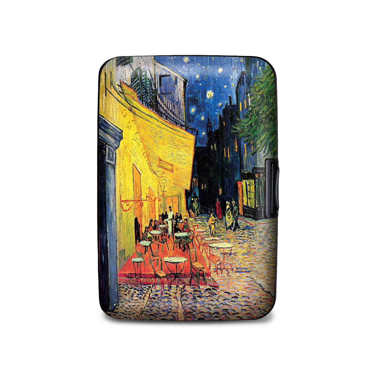 Van Gogh Café Terrace at Night RFID armored wallet