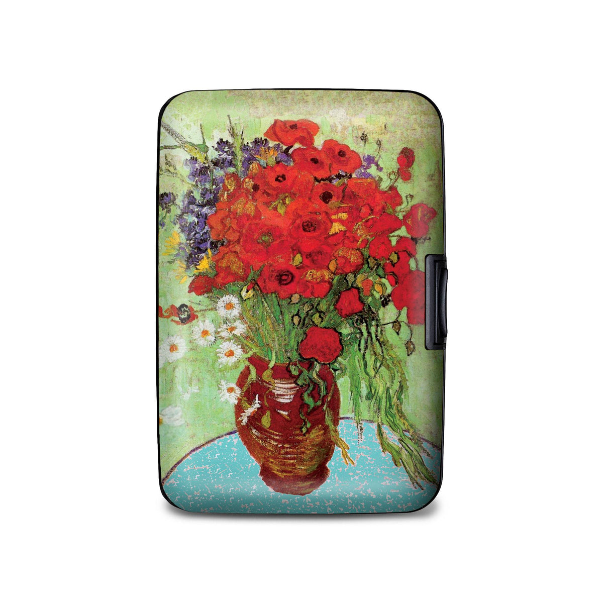 Van Gogh Poppies RFID Armored Wallet