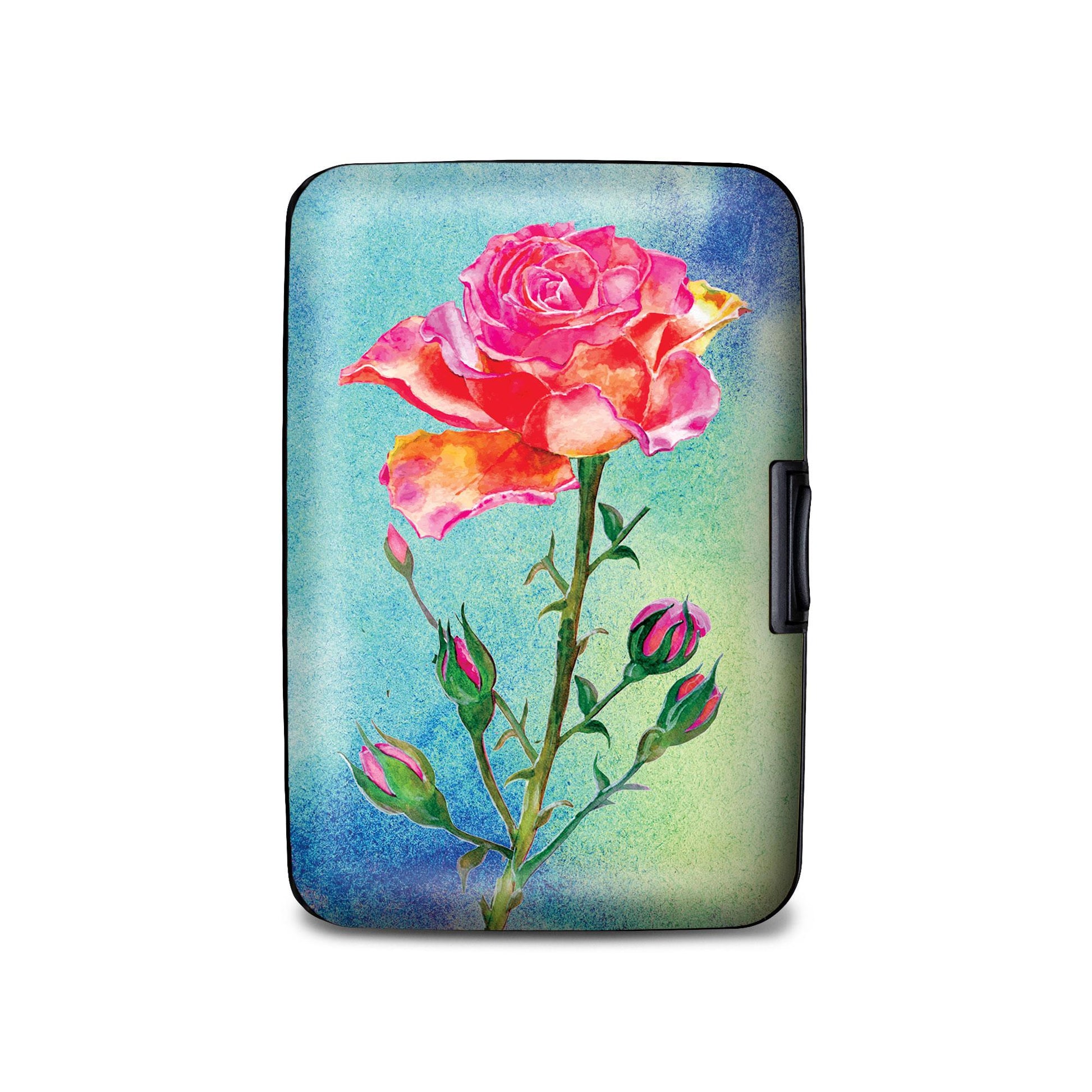 Rose RFID armored wallet