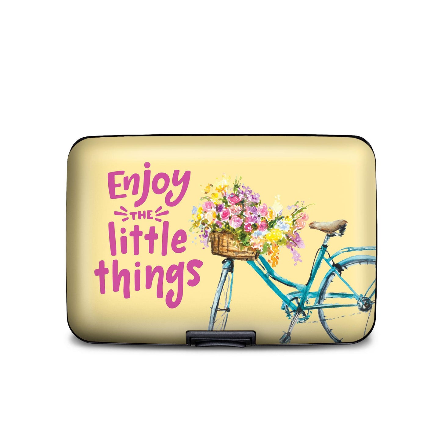 Enjoy The Little Things RFID armored wallet