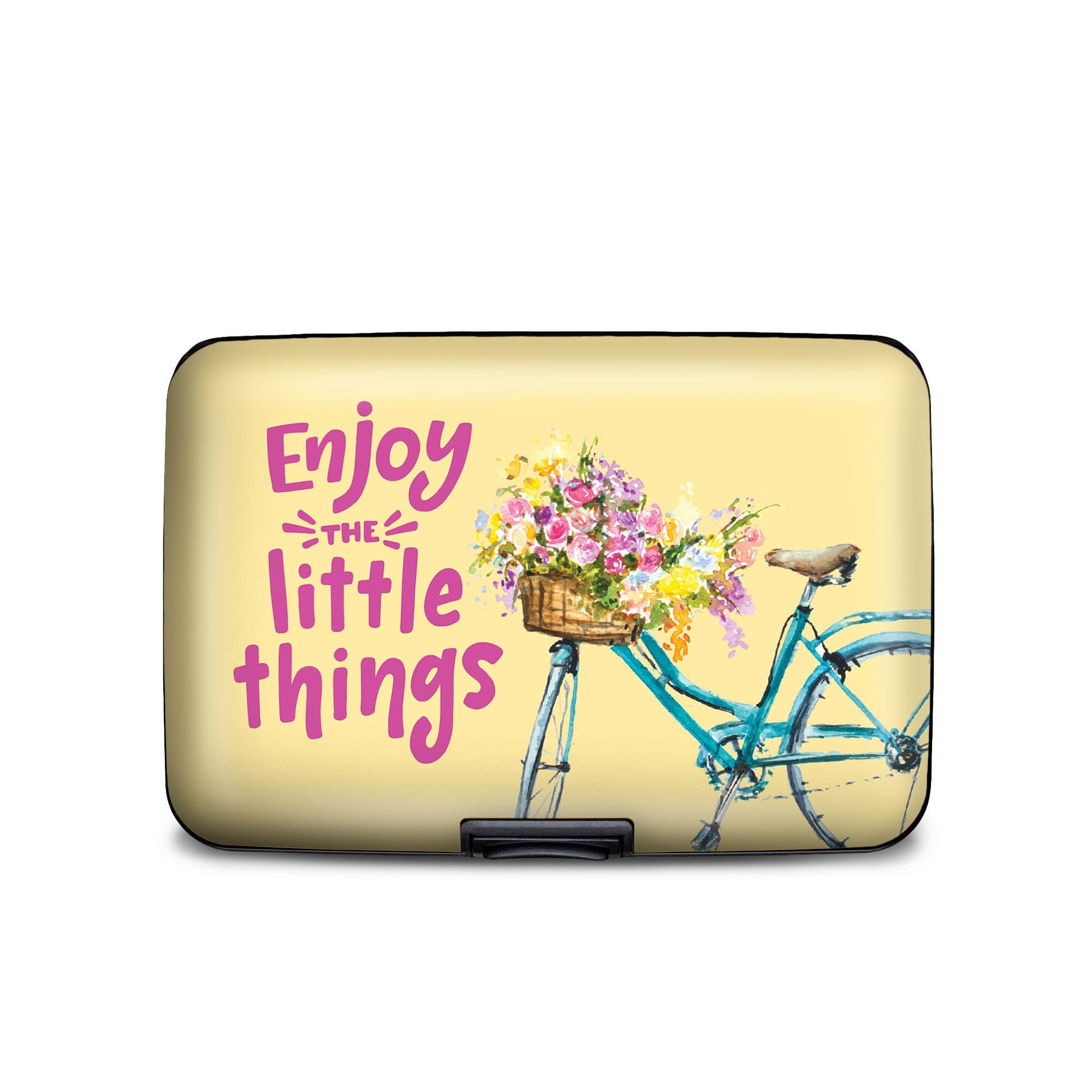 Enjoy The Little Things RFID armored wallet