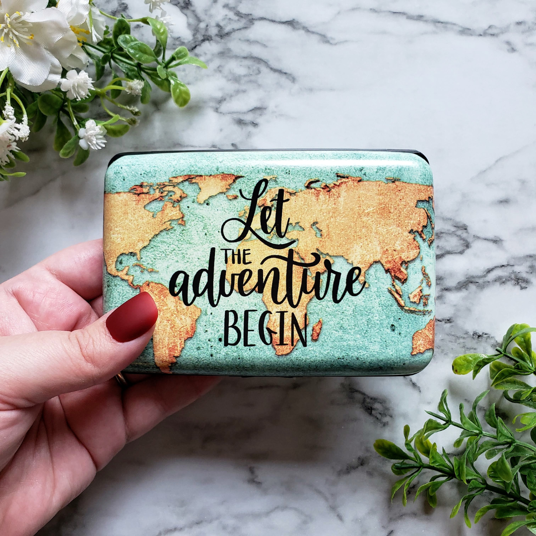 Adventure Begins RFID Armored Wallet