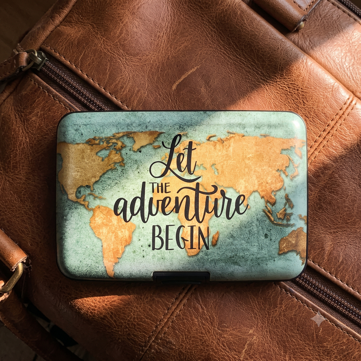 Adventure Begins RFID armored wallet