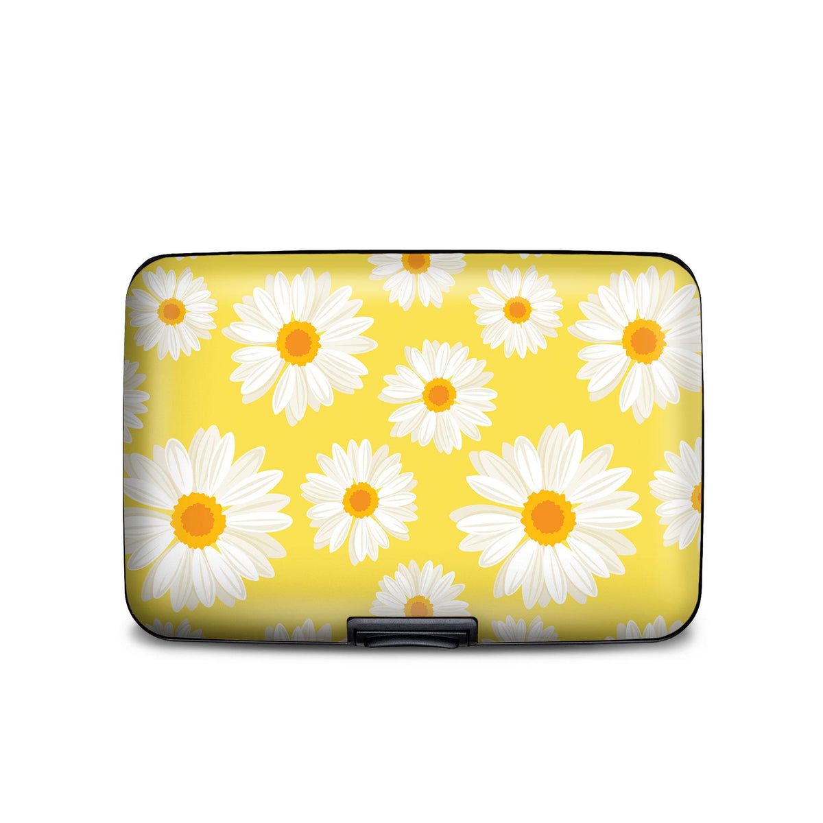 Yellow Daisy RFID armored wallet