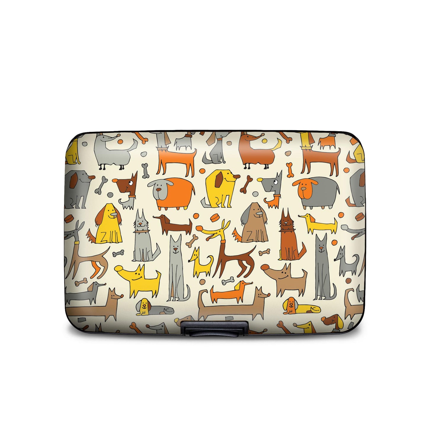 Canine Characters RFID armored wallet