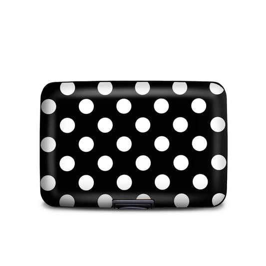 Polka Dot RFID armored wallet