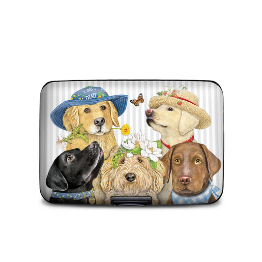 Mary Lake-Thompson dog RFID armored wallet