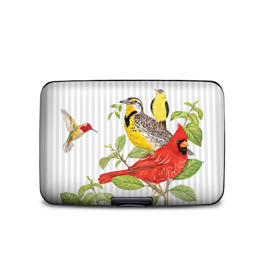 Mary Lake-Thompson bird RFID armored wallet