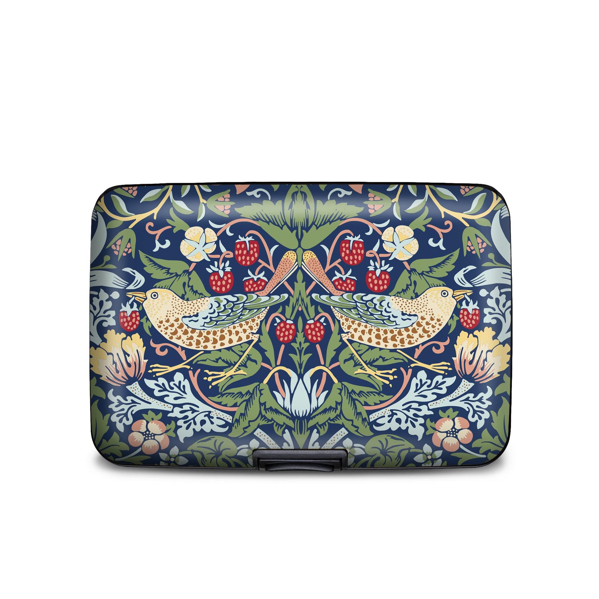 William Morris Strawberry Thief RFID armored wallet