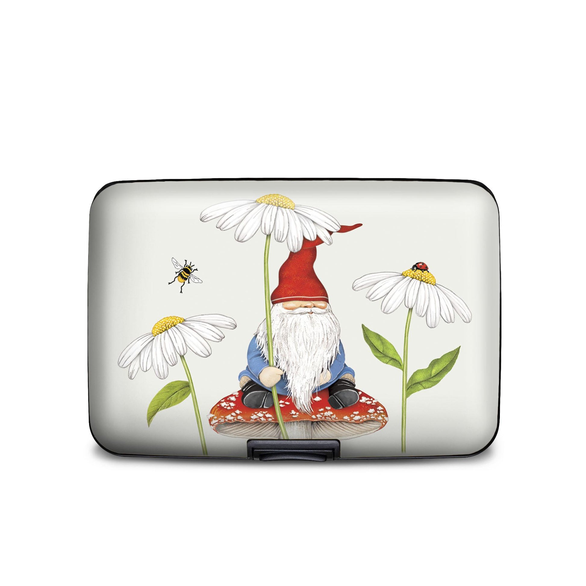 Mary Lake-Thompson Gnome & Mushroom RFID armored wallet