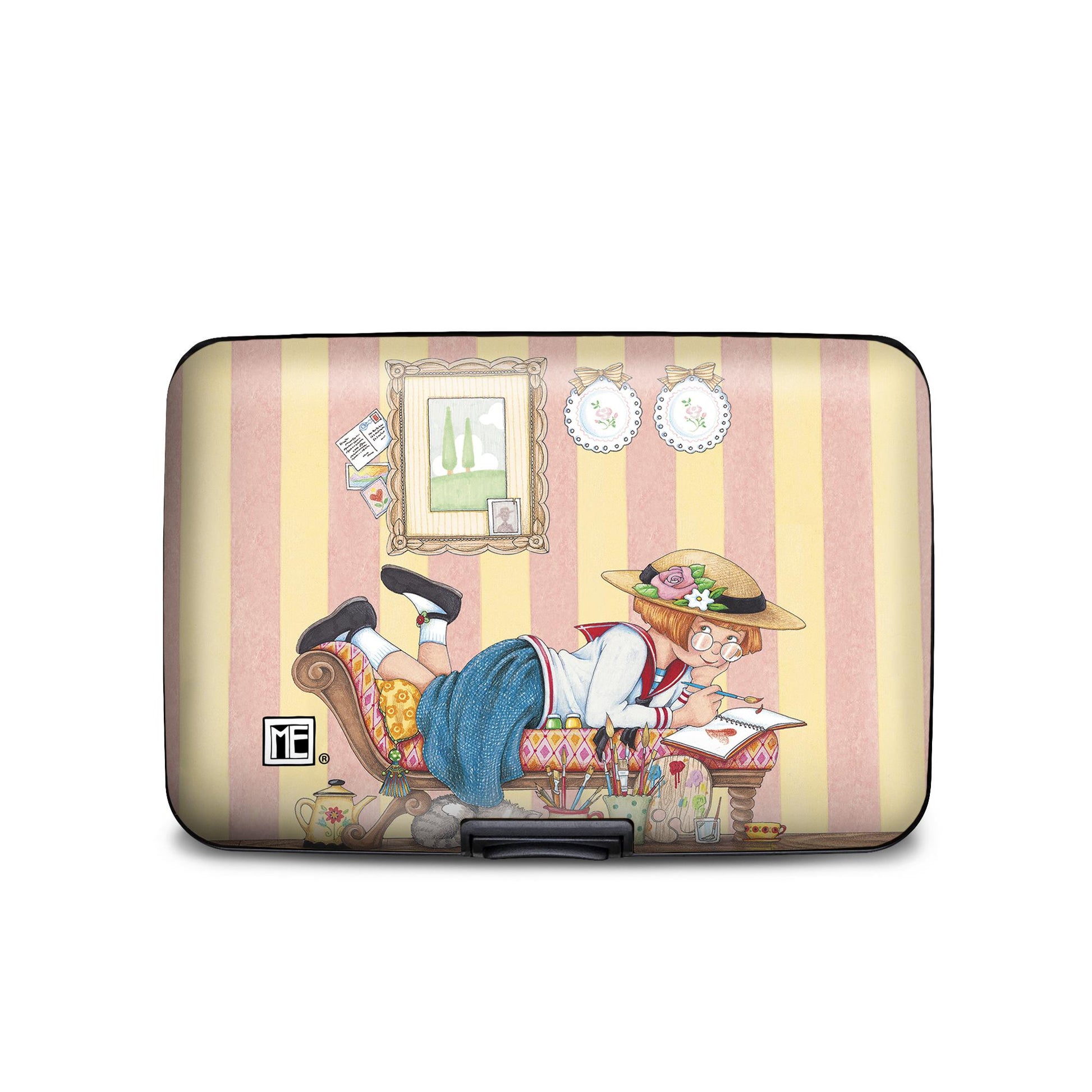 Mary Engelbreit Cushy Life RFID armored wallet