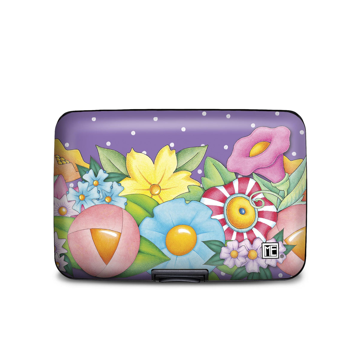 Mary Engelbreit Floral Garden RFID armored wallet
