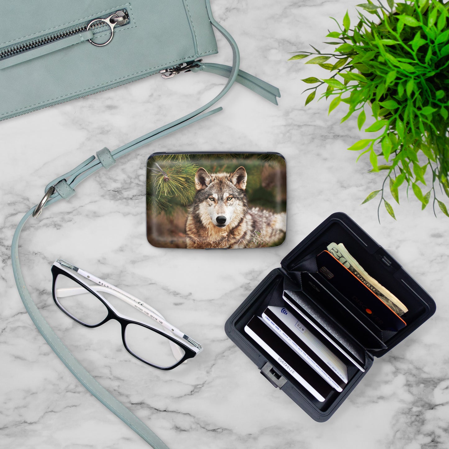 Wolf RFID Armored Wallet